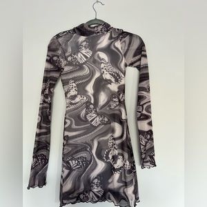 Urban Outfiters long sleeve mini dress